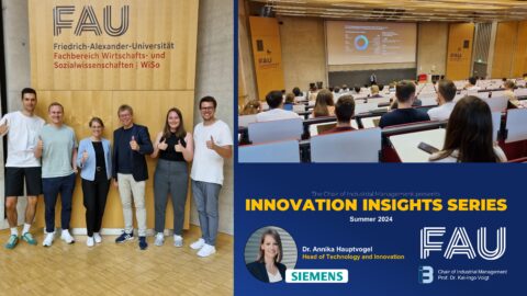 Towards entry "Innovation Insights Series #5 with Dr. Annika Hauptvogel (Head of Technology & Innovation Management @Siemens)"