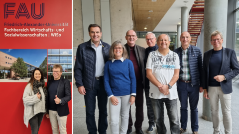 Zum Artikel "Alumni back at FAU WiSo: A Special Visit on the 40th Anniversary of Their Studies’ Start"