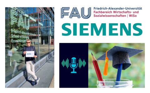 Towards entry "It’s hot! Prof. Voigt talks about the MBA Sustainability Management of FAU WiSo in SIEMENS Podcast"